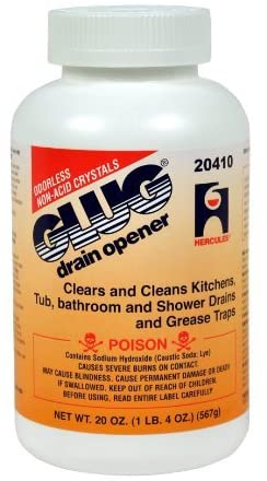 Oatey Hercules Glug Crystal Drain Opener 20 oz.