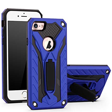 Hayder iPhone 8 Case 2 in 1 Shockproof 360 Degree Protection with Kickstand for iPhone 8
