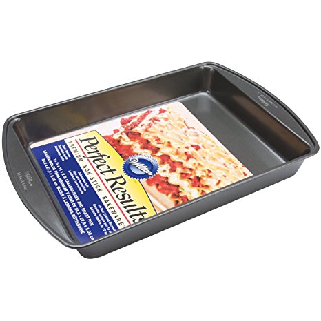 Wilton 2105-6816 Perfect Results Premium Nonstick Baking Pan, 14.5 x 11 x 2 Inch