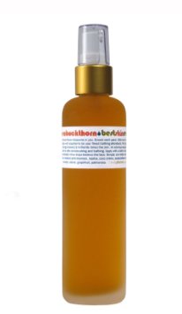 Living Libations - Organic  Wildcrafted Best Skin Ever Seabuckthorn Facial Cleansing Oil  Moisturizer 17 oz