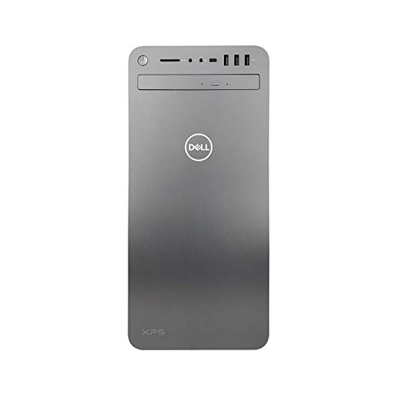Dell XPS 8930 Special Edition Tower Desktop - 9th Gen Intel 8-Core i9-9900K CPU up to 5.00 GHz, 64GB Memory, 1TB SSD   2TB HDD, NVIDIA GeForce GTX 1050Ti 4GB GDDR5, DVD Burner, Windows 10 Home, Silver