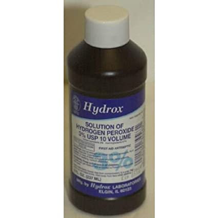 McKesson Brand - Hydrogen Peroxide - 8 oz. - Solution - Bottle - 12/Case - McK