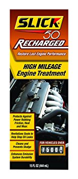 Slick 50 (750002) Recharged High Mileage Engine Treatment - 15 oz.