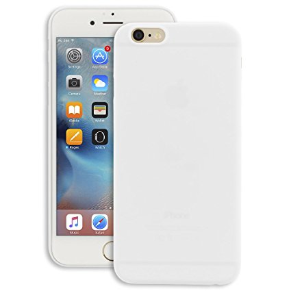 iPhone 6S Case - [GapFree] OZAKI O!coat 0.3 [SOLID PRO] Ultra Slim & Light Weight Integrated Case For iPhone 6 & 6S (4.7) / Full Protection / Anti-slip / Anti-scratch / Lens Protection - White