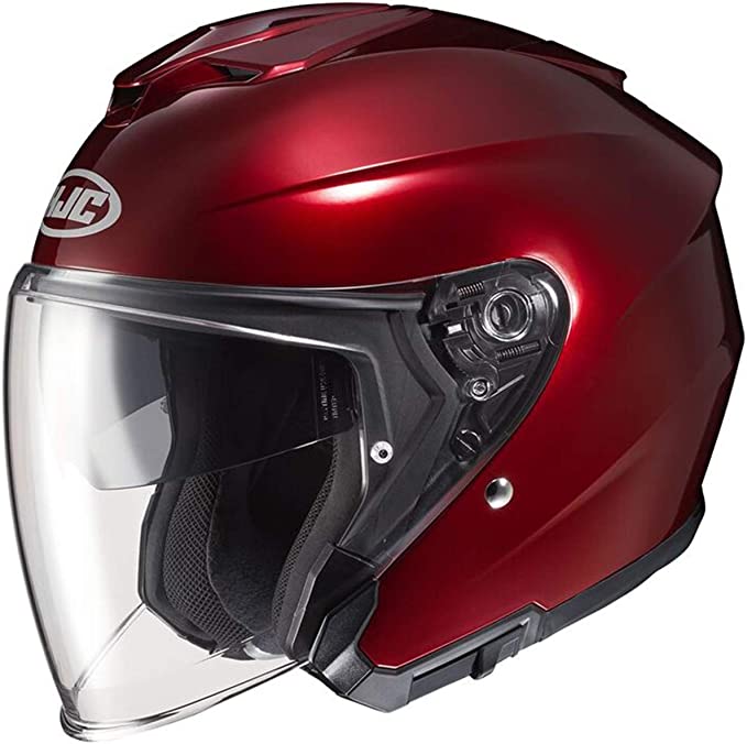 HJC i30 Solid Men's Street Motorcycle helmet - Wine/Medium