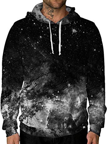 INTO THE AM Galaxy Hoodie Sweatshirts - Long Sleeve Unisex Pullover Hoodies