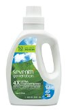 Seventh Generation Liquid Laundry 4x Free and Clear 40 Fl Oz 2 Count Packaging May Vary