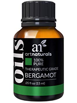 ArtNaturals 100% Pure Bergamot Essential Oil - 15 ml - Undilued Therapeutic Grade