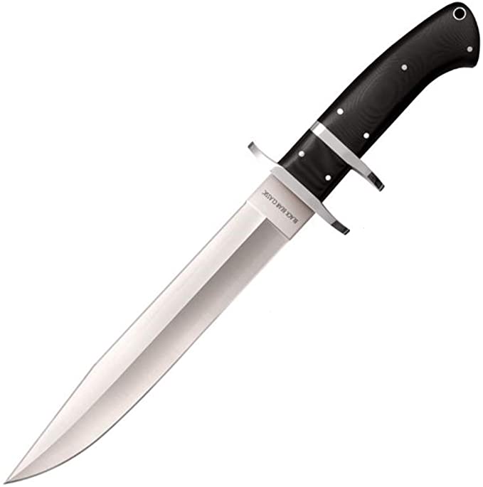 Cold Steel Black Bear Classic Fixed Blade Knife with Premium VG-10 San Mai III Steel Blade and G-10 Handle, Includes Secure-Ex Sheath