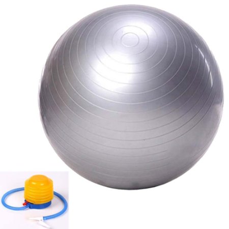 Masione® Exercise Ball Yoga Ball Free Pump- Burst Resistant Fitness Balls,65 or 75 cm, High Grip Rubber Swiss Ball Ideal for Yoga Pilaties Abs and Core Workouts