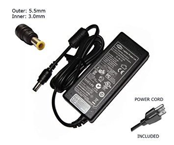 Laptop Notebook Charger for Samsung BA4400266A BA44-00266A  Adapter Adaptor Power Supply "Laptop Power" Branded (Power Cord Included)