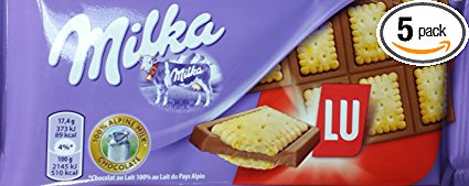 Milka with Lu Biscuit (5 PACK)
