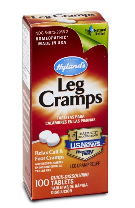 Hylands Leg Cramp Tablets Natural Calf Leg and Foot Cramp Relief 100 Count