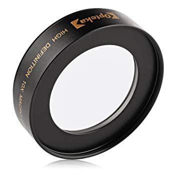 Opteka 10x Close-Up Macro Lens for Olympus OM-D E-M5, E-M1, E-M10, Pen E-PL7, E-P5, E-PL5, E-PM2, E-P1, E-P2, E-PL1, E-PL1s, PL2 Micro Four Thirds Digital Cameras (Fits 37mm and 58mm Threaded Lenses)