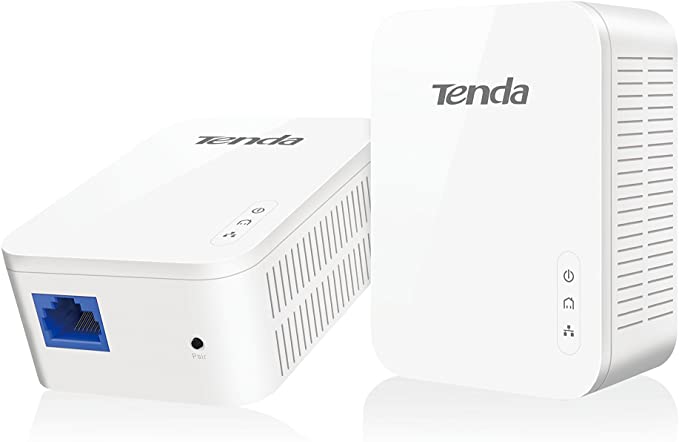 Tenda AV1000 1-Port Gigabit Powerline Adapter, Up to 1000Mbps (PH3)