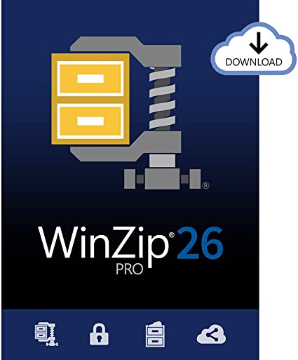 Corel WinZip 26 Pro | Zip Compression, Encryption, File Manager & Backup Software [PC Download]