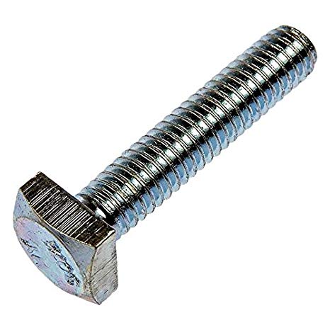 Small Parts FSC506SHB Grade A Steel Square Head Bolt, 1/2"-13" Thread Size, 6" Long (Pack of 5)