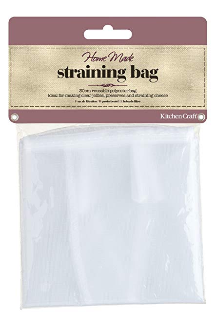 Kitchen Craft Home Made Nylon Straining Bag, 30cm (12 inch)