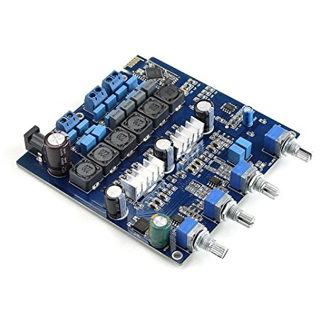 Douk Audio TPA3116 2.1 50WX2 100W  Bluetooth Class D power amplifier Completed board New