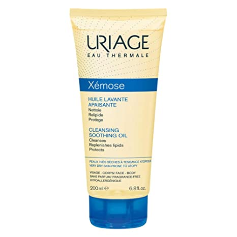 Uriage Xemose Cleansing Soothing Oil 200ml For Dry Skin