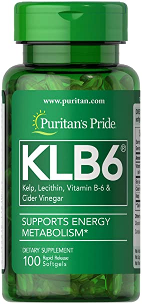 Puritan's Pride KLB6 Kelp Complex-100 Softgels