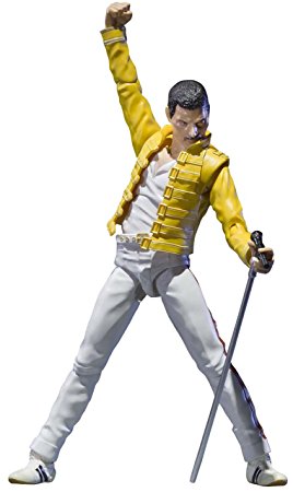 Bandai Tamashii Nations Freddie Mercury "Singing Artist" Action Figure