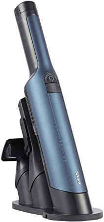 Shark WandVac 2.0 Cordless Handheld Vacuum Cleaner [WV270UK] Lightweight, Powerful Suction, Boost Mode, Pet Tool, Duster/Crevice Tool, Charging Base, Blue