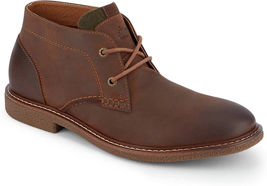 Dockers Mens Greyson Leather Casual Chukka Boot