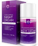 Night Cream Moisturizer for Face With 5 Niacinamide - Vitamin B3 Vitamin C Argan and Rosehip Oil - Natural and Organic - Reduces Appearance of Acne Skin Spots Wrinkles and More - InstaNatural - 34 OZ