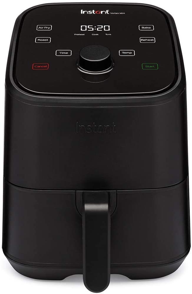 Instant Vortex Mini Air Fryer, Black, 2L