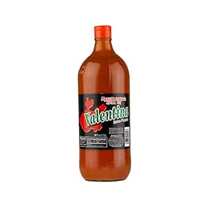 VALENTINA Extra Hot Mexican Sauce, 34 Ounce (Pack of 1) | Picante