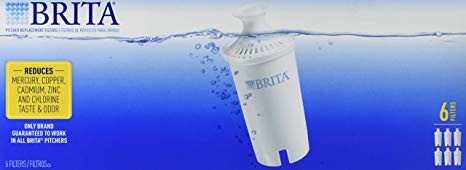 Brita Replacement Filter for Pitchers (6 Pack)