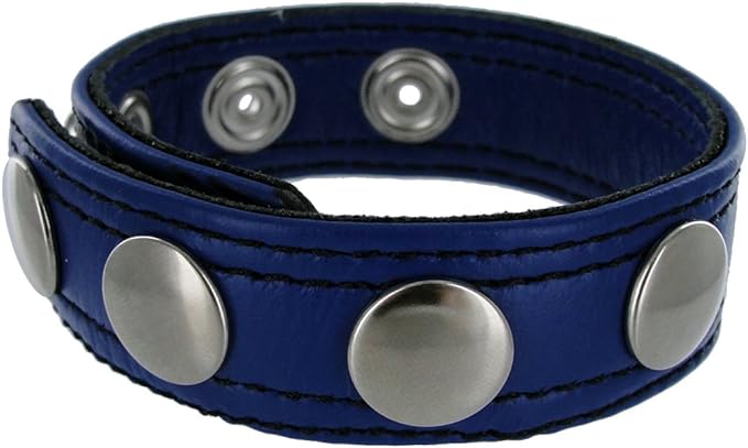 Strict Leather Blue Speed Snap Cock Ring