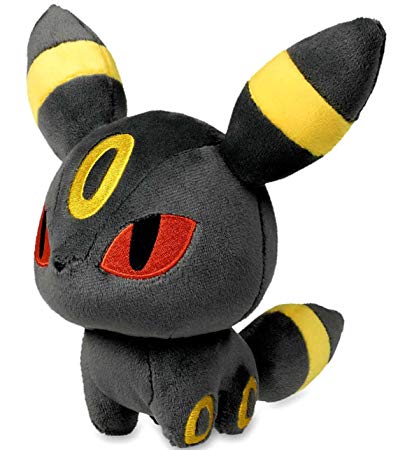 Pokemon Center Original (6.5-Inch) Stuffed Poke Plush Doll Umbreon (Blacky)