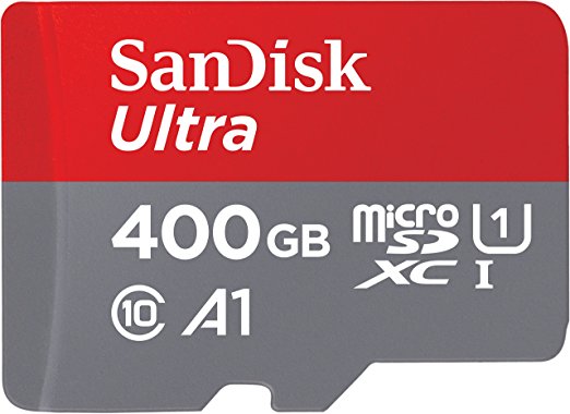 SanDisk Ultra 400GB microSDXC UHS-I card with Adapter - SDSQUAR-400G-GN6MA