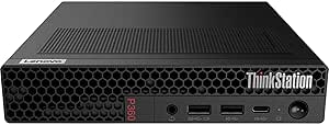 Lenovo Thinkstation P360 Tiny Business PC - Intel i7-12700 12-Core CPU, 512GB M.2 SSD, 32GB DDR5, USB3.2, USB-C, HDMI, DisplayPort, RJ45, Wifi-6, BT, No Keyboard, No Mouse, Win11Pro