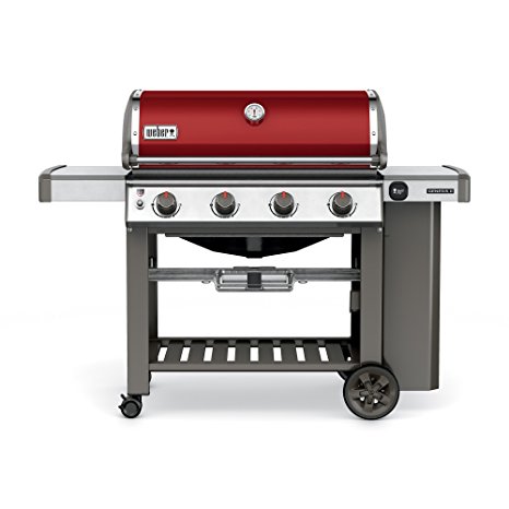 Weber 62030001 Genesis II E-410 Liquid Propane Grill, Crimson