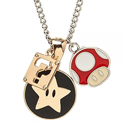 Nintendo Super Mario Charm Necklace