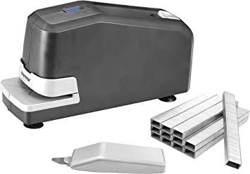 Black Electric Stapler Value Pack (30 Sheet) | Heavy Duty, No-Jam/w Trusted
