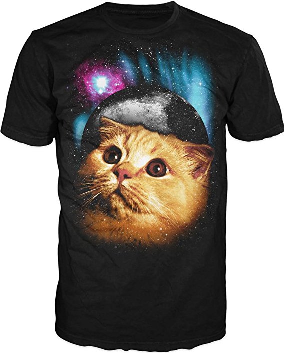 Space Cat Men's T-Shirt