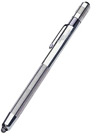 Streamlight 65012 Stylus 3-AAAA LED Pen Light, Silver with White Light 6-1/4-Inch - 11 Lumens