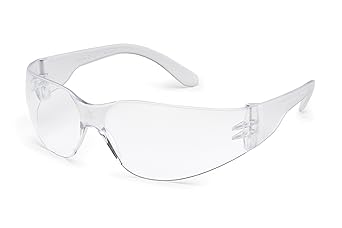 Gateway Safety - 3680 's Smaller-Sized StarLite SM Safety Glasses, Clear Lens, Clear Temple, (Box of 10)
