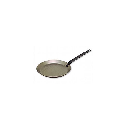 Matfer Bourgeat 062034 Round Crepe Pan, 9 1/2-Inch, Gray