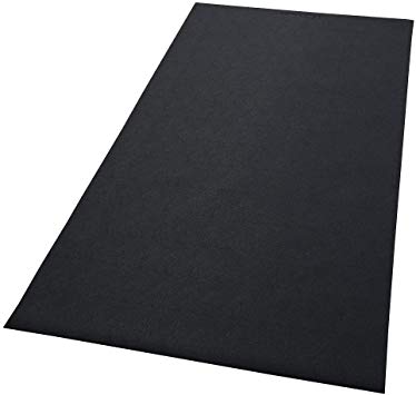 Confidence Fitness Rubber Impact Mat for Treadmills and Other Gym Equipment