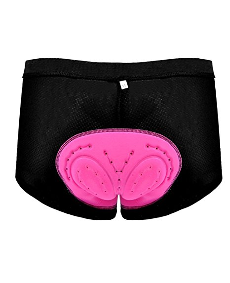 UDIY Women's 3D Padded Bicycle Cycling Underwear Comfort Style Shorts