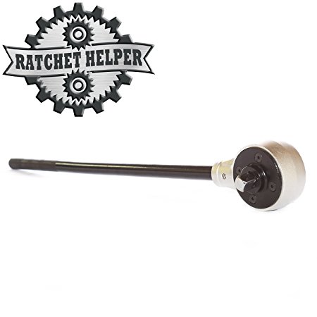The Ratchet Helper. Torque Multiplier & Speed Wrench. 500 Ft/Lbs. 1/2 Inch Input & 1/2 Inch Output Reversible Drive Included. 5X The Power, 5X The Speed.