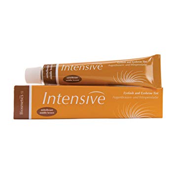 Intensive Lash & Brow Tint, Middle Brown | Trusted Professional Formula | 0.68 Fluid Ounces