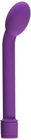 Cloud 9 Novelties Smooth Powerful G Spot Angled Tip Vibrator Massager with Smooth Coating, Purple, 0.3 Pound