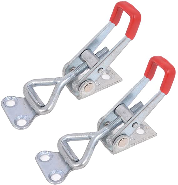 uxcell 4001 100Kg 220-Pound Triangle Shaped Lever Latch Toggle Clamp, 2-Piece