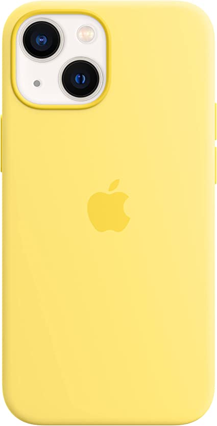 Apple iPhone 13 Mini Silicone Case with MagSafe - Lemon Zest